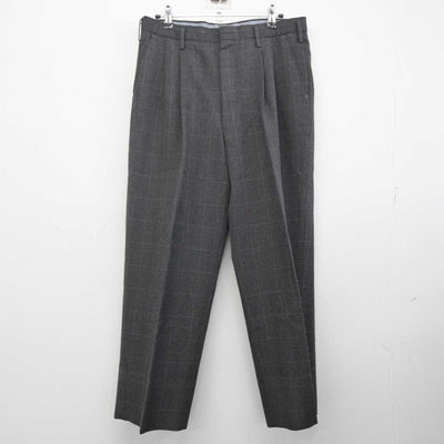 【中古】愛媛県 松山工業高等学校 男子制服 4点 (ブレザー・ニット・ズボン) sf071599