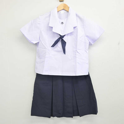 【中古】岩手県 盛岡工業高等学校 女子制服 3点 (セーラー服・スカート) sf071611