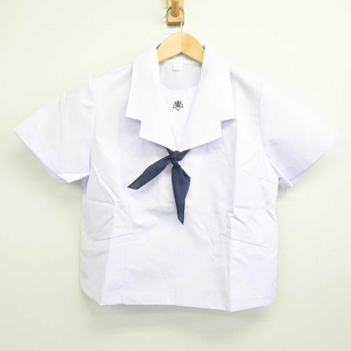 【中古】岩手県 盛岡工業高等学校 女子制服 3点 (セーラー服・スカート) sf071611