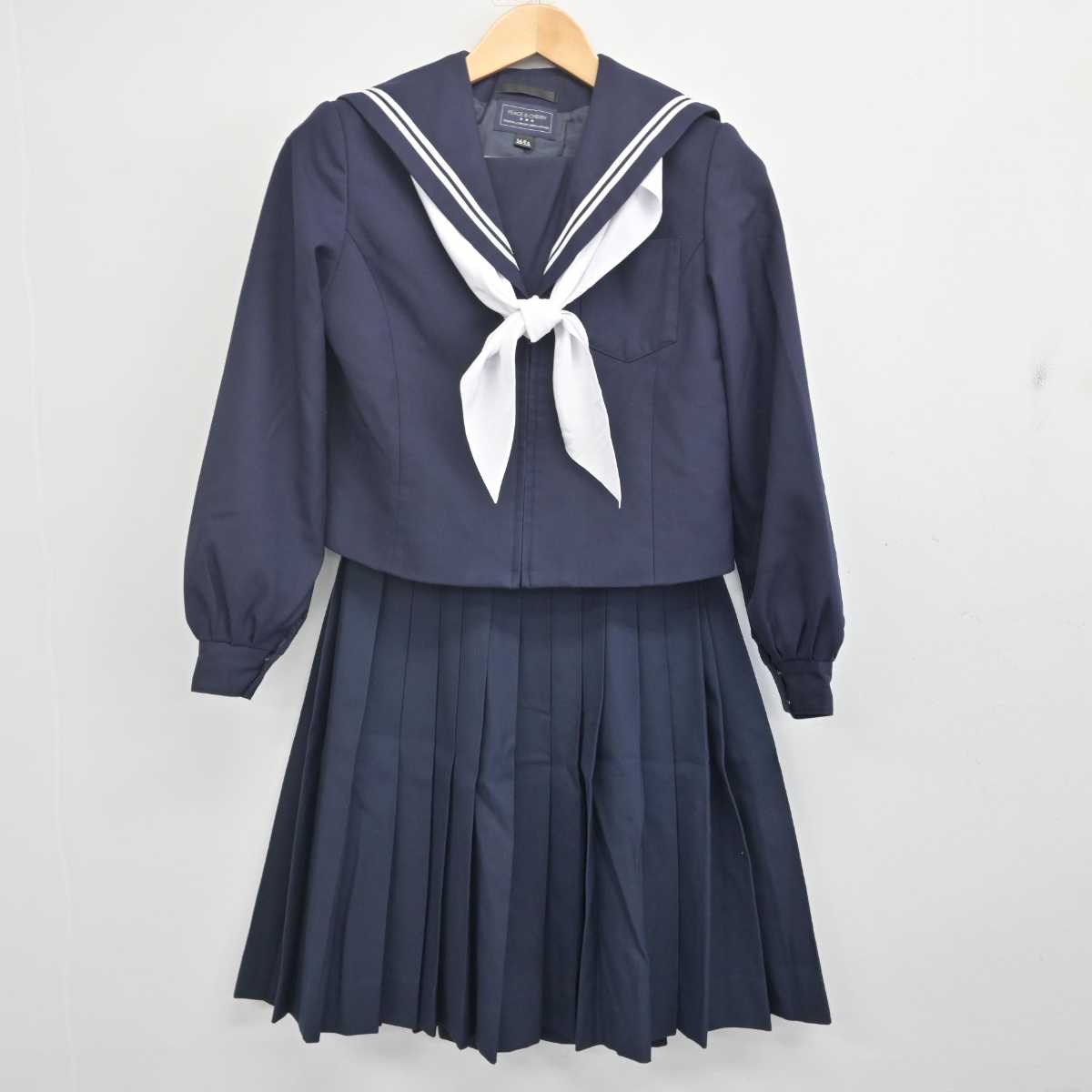 【中古】愛知県 東海市立横須賀中学校 女子制服 3点 (セーラー服・スカート) sf071614