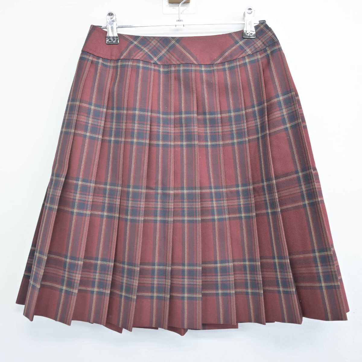 【中古】東京都 帝京高等学校 女子制服 3点 (ニット・スカート) sf071616