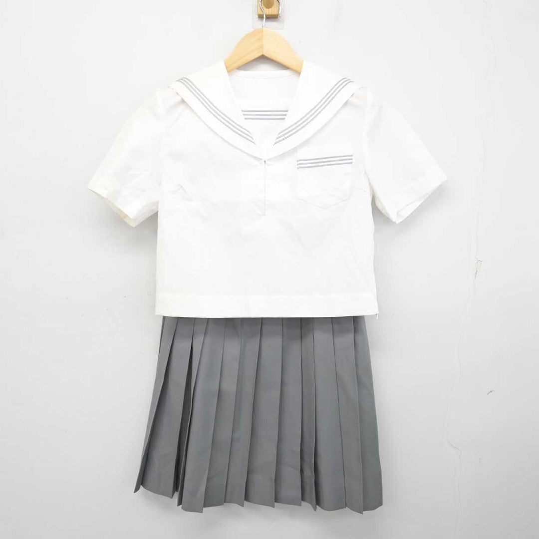 中古】群馬県 樹徳高等学校/旧制服 女子制服 2点 (セーラー服