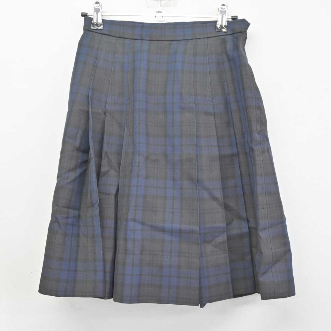 中古】岐阜県 済美高等学校 女子制服 2点 (ニット・スカート) sf071663 | 中古制服通販パレイド