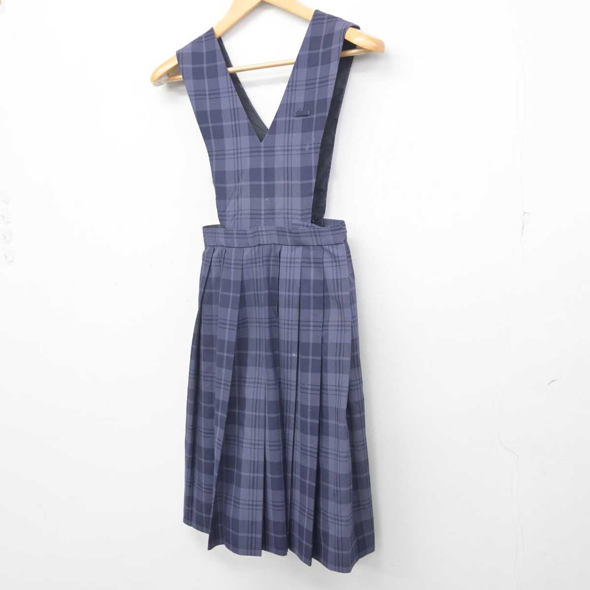 【中古】岐阜県 済美高等学校 女子制服 1点 (ジャンパースカート) sf071664