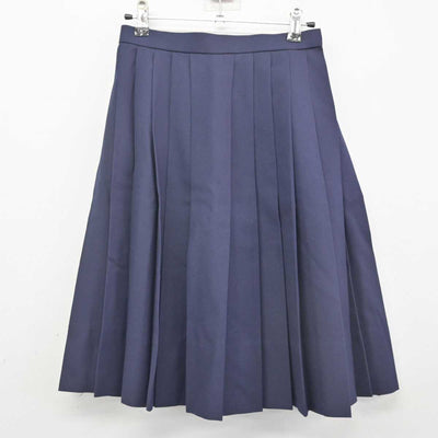 【中古】神奈川県 鵠沼中学校 女子制服 4点 (ブレザー・ベスト・シャツ・スカート) sf071669