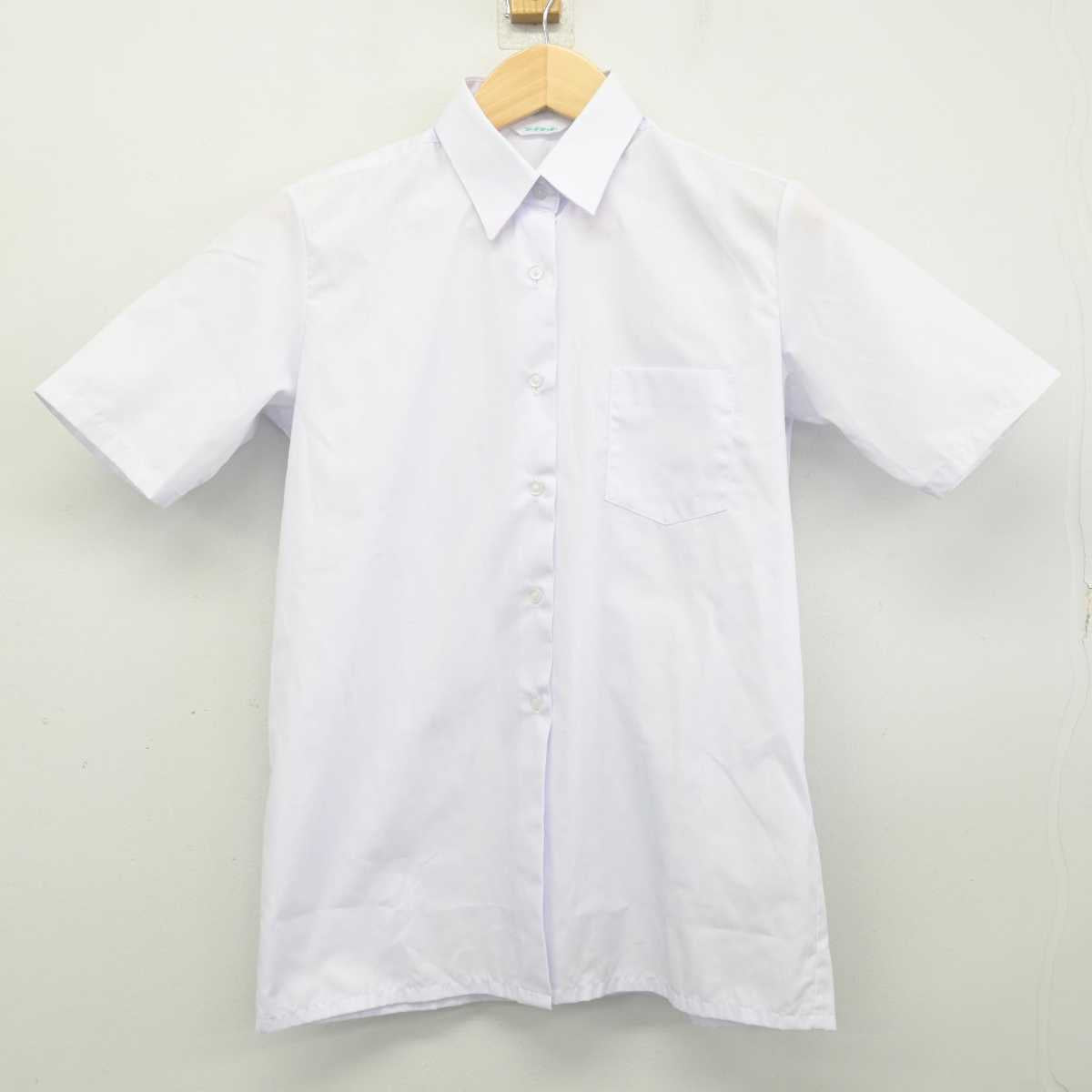 【中古】神奈川県 鵠沼中学校 女子制服 3点 (ベスト・シャツ・スカート) sf071670