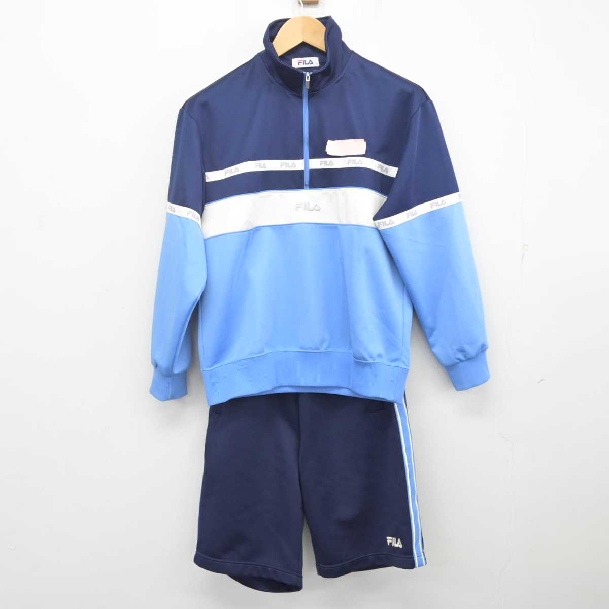 【中古】大阪府 渚西中学校 女子制服 2点 (ジャージ 上・体操服 下) sf071684