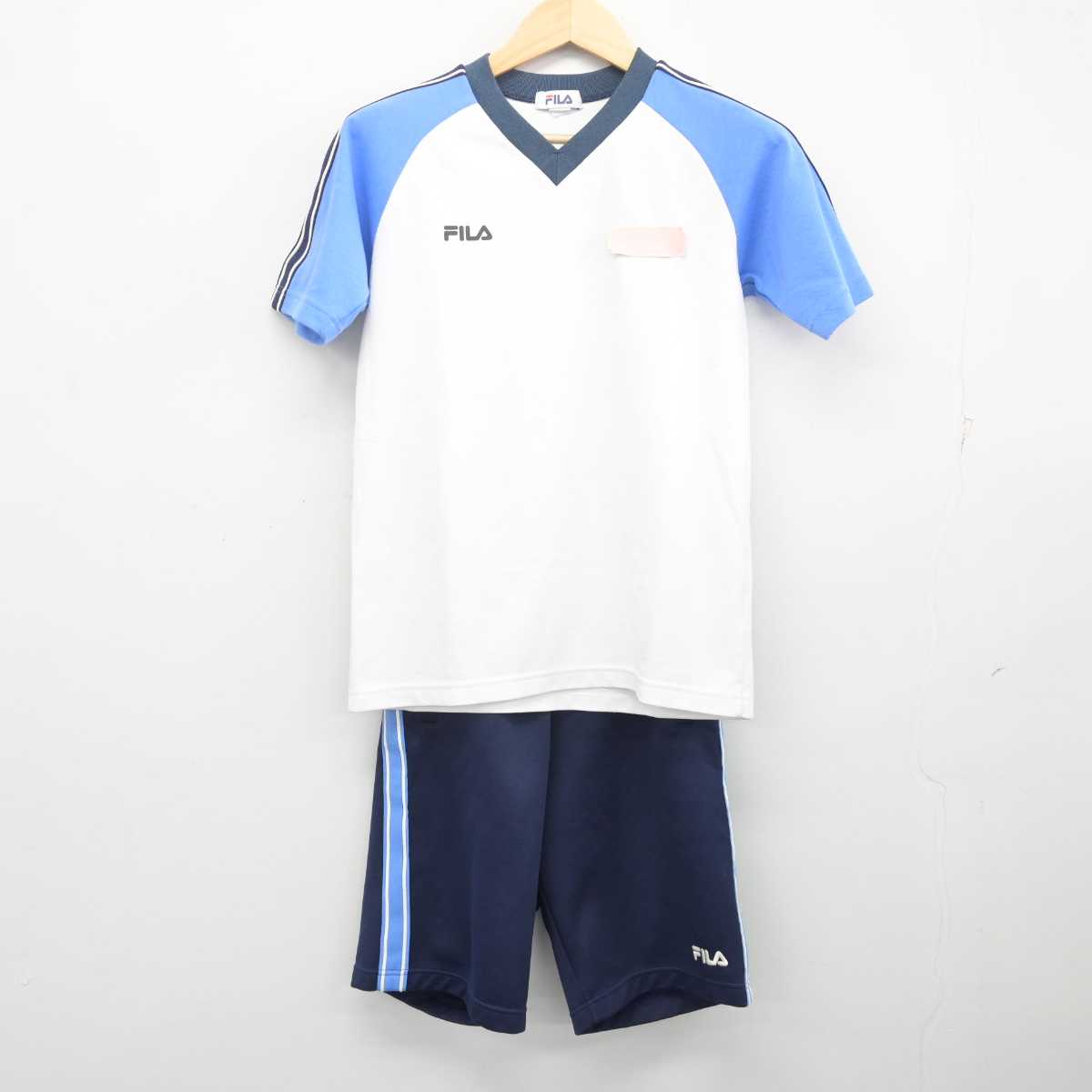 【中古】大阪府 渚西中学校 女子制服 3点 (体操服 上・体操服 下) sf071687