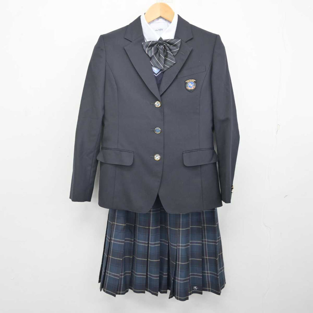 【中古】大阪府 枚方なぎさ高等学校 女子制服 5点 (ブレザー・ニット・シャツ・スカート) sf071701 | 中古制服通販パレイド