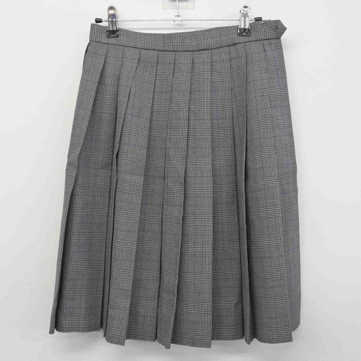 【中古】大阪府 近畿大学附属高等学校 女子制服 3点 (ニット・スカート) sf071712