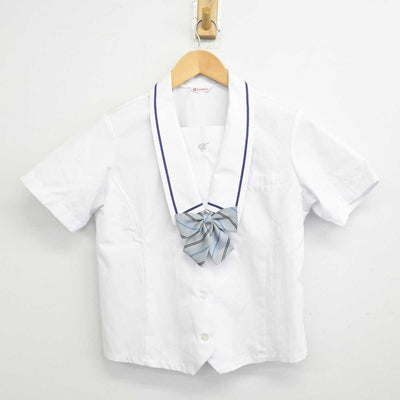 【中古】石川県 鵬学園高等学校　 女子制服 4点 (セーラー服・スカート) sf071722