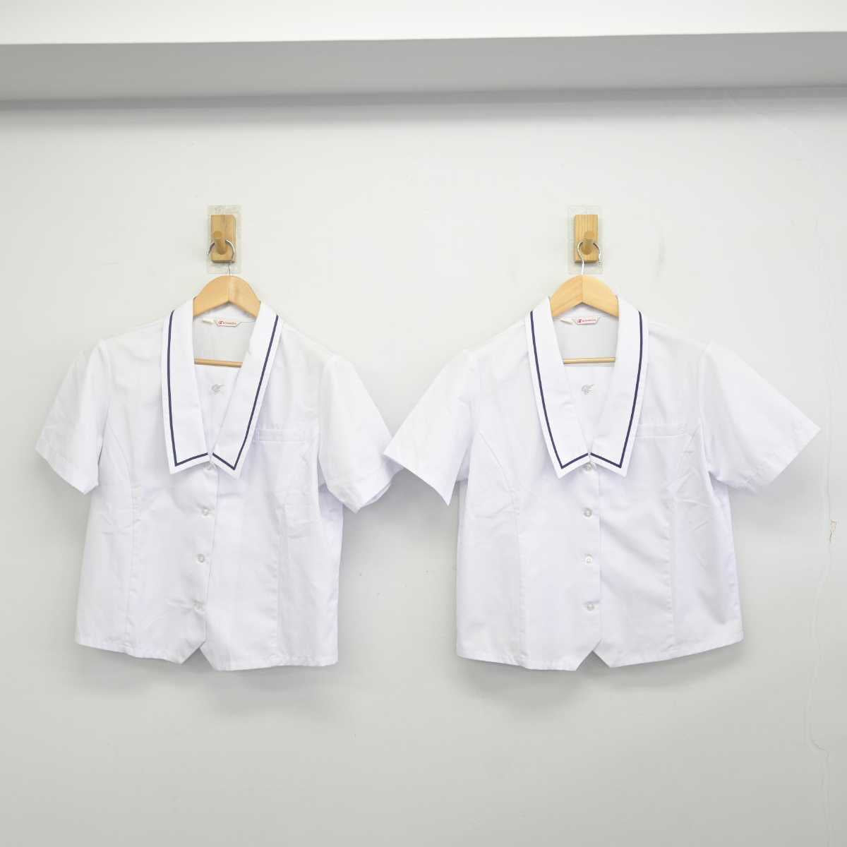 【中古】石川県 鵬学園高等学校　 女子制服 3点 (セーラー服・スカート) sf071723