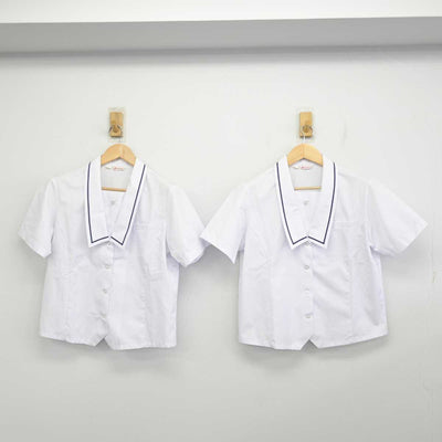 【中古】石川県 鵬学園高等学校　 女子制服 3点 (セーラー服・スカート) sf071723