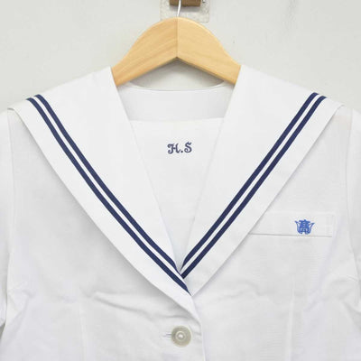 【中古】兵庫県 北摂三田高等学校 女子制服 1点 (セーラー服) sf071734