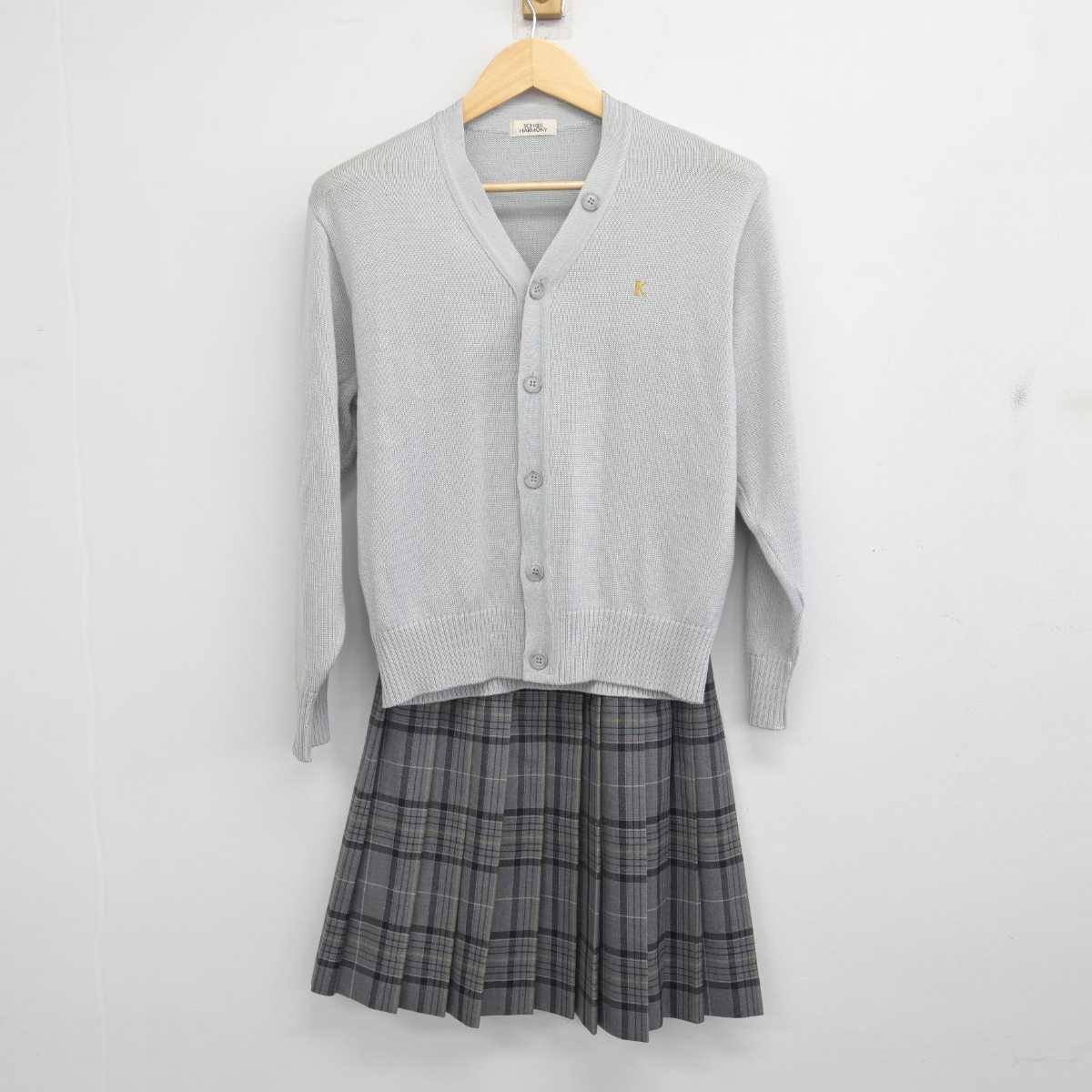 【中古】東京都 関東第一高等学校 女子制服 5点 (ブレザー・ニット・スカート) sf071736