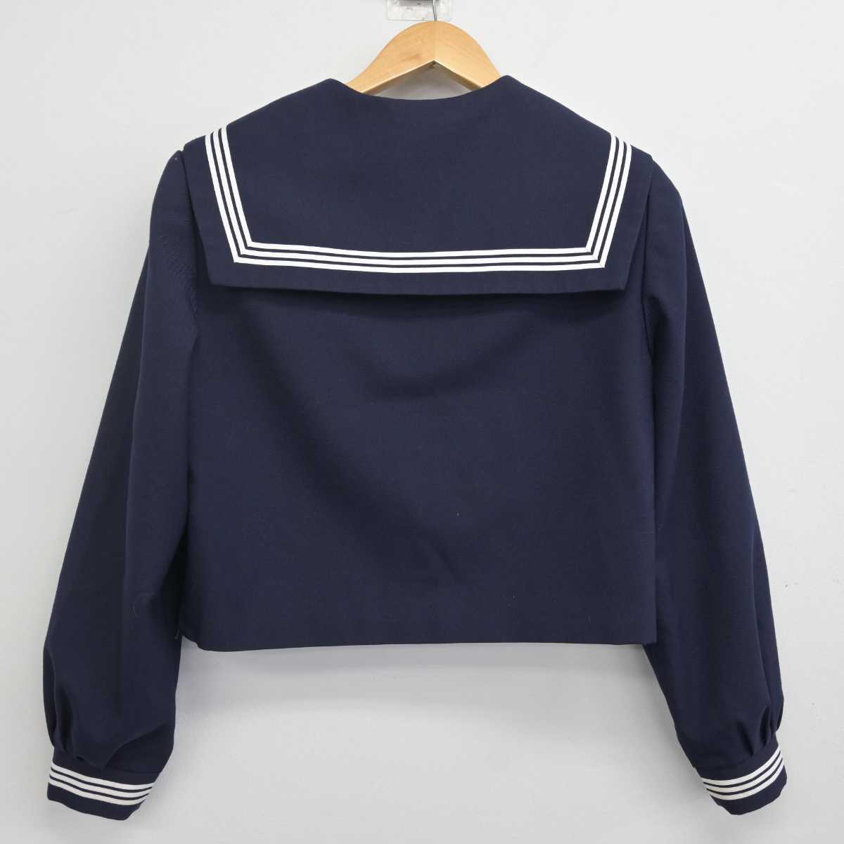 【中古】山口県 川西中学校 女子制服 3点 (セーラー服・スカート・スカート) sf071743