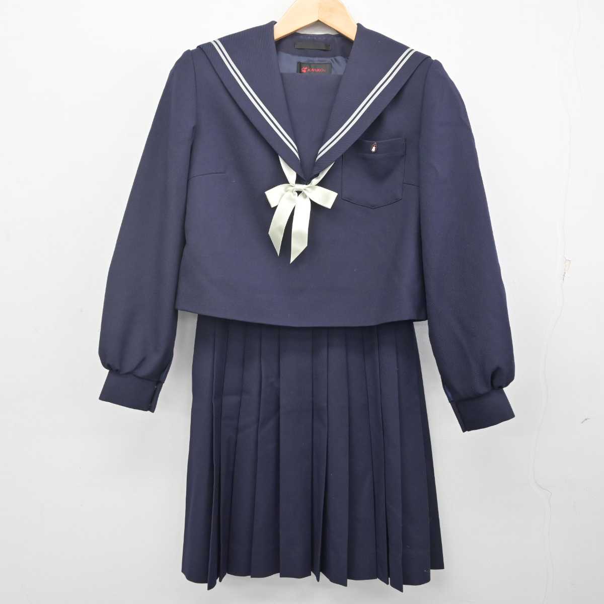 【中古】愛知県 東海南高等学校 女子制服 4点 (セーラー服・スカート) sf071749