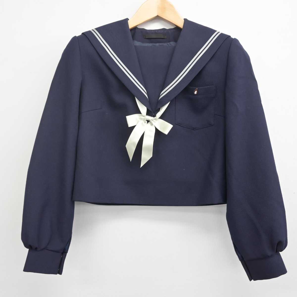 【中古】愛知県 東海南高等学校 女子制服 4点 (セーラー服・スカート) sf071749