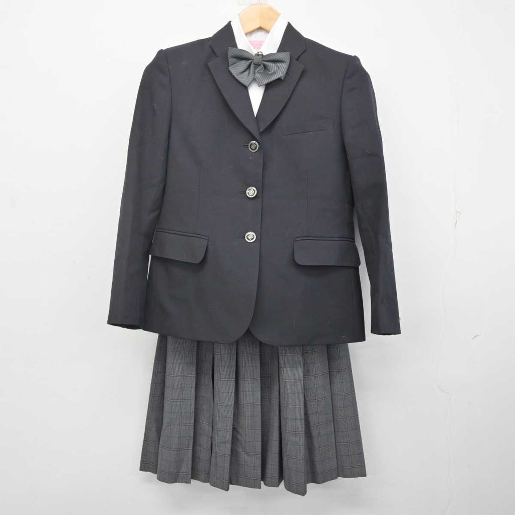 【中古】東京都 松江第四中学校 女子制服 4点 (ブレザー・シャツ・スカート) sf071767 | 中古制服通販パレイド