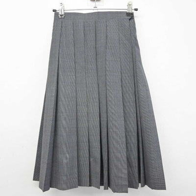 【中古】東京都 松江第四中学校 女子制服 3点 (ニットベスト・シャツ・スカート) sf071770