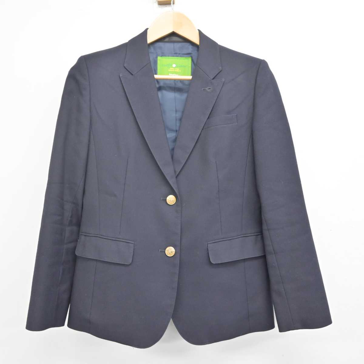 【中古】東京都 王子総合高等学校 女子制服 3点 (ブレザー・スカート) sf071771