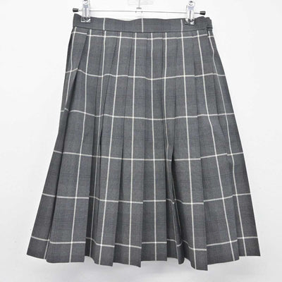 【中古】東京都 王子総合高等学校 女子制服 3点 (ニット・スカート) sf071772