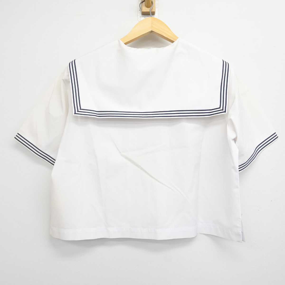 【中古】愛知県 安城学園高等学校 女子制服 2点 (セーラー服) sf071783