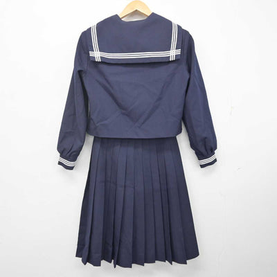 【中古】広島県 尾道北高等学校 女子制服 3点 (セーラー服・スカート) sf071795