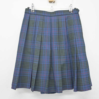 【中古】山口県 熊毛北高等学校 女子制服 2点 (ベスト・スカート) sf071808