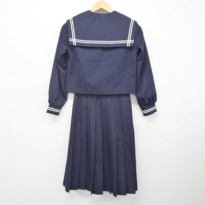 【中古】山口県 末武中学校 女子制服 2点 (セーラー服・スカート) sf071812