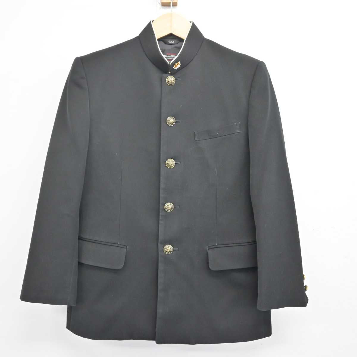 【中古】山口県 末武中学校 男子制服 3点 (学ラン・ズボン・ズボン) sf071814