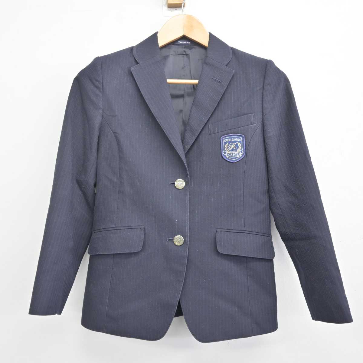 【中古】埼玉県 大宮開成中学・高等学校 女子制服 2点 (ブレザー・ニット) sf071817