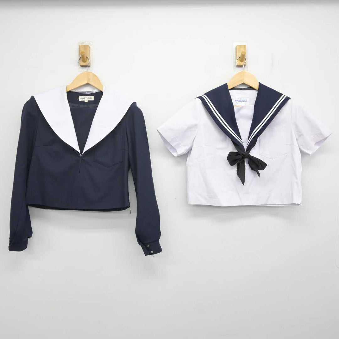 アン★夏用セーラー服 Amazon.co.jp: 妖怪庵 JK服 中間服 セーラー服 夏服 白三本