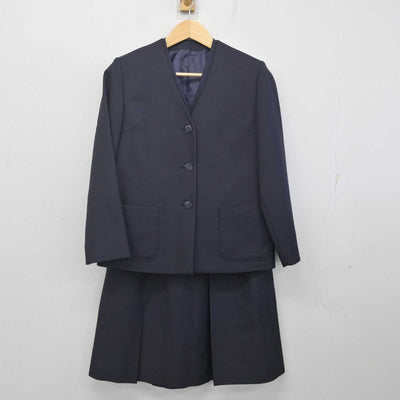 【中古】群馬県 富士見中学校 女子制服 3点 (ブレザー・ベスト・スカート) sf071878