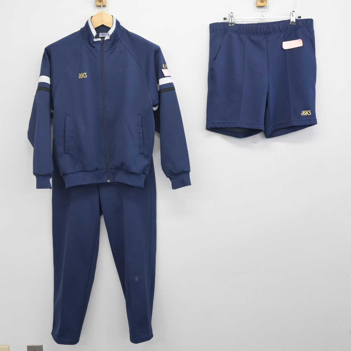 【中古】岐阜県 岐阜大学教育学部附属中学校 女子制服 3点 (ジャージ 上・ジャージ 下・体操服 下) sf071880