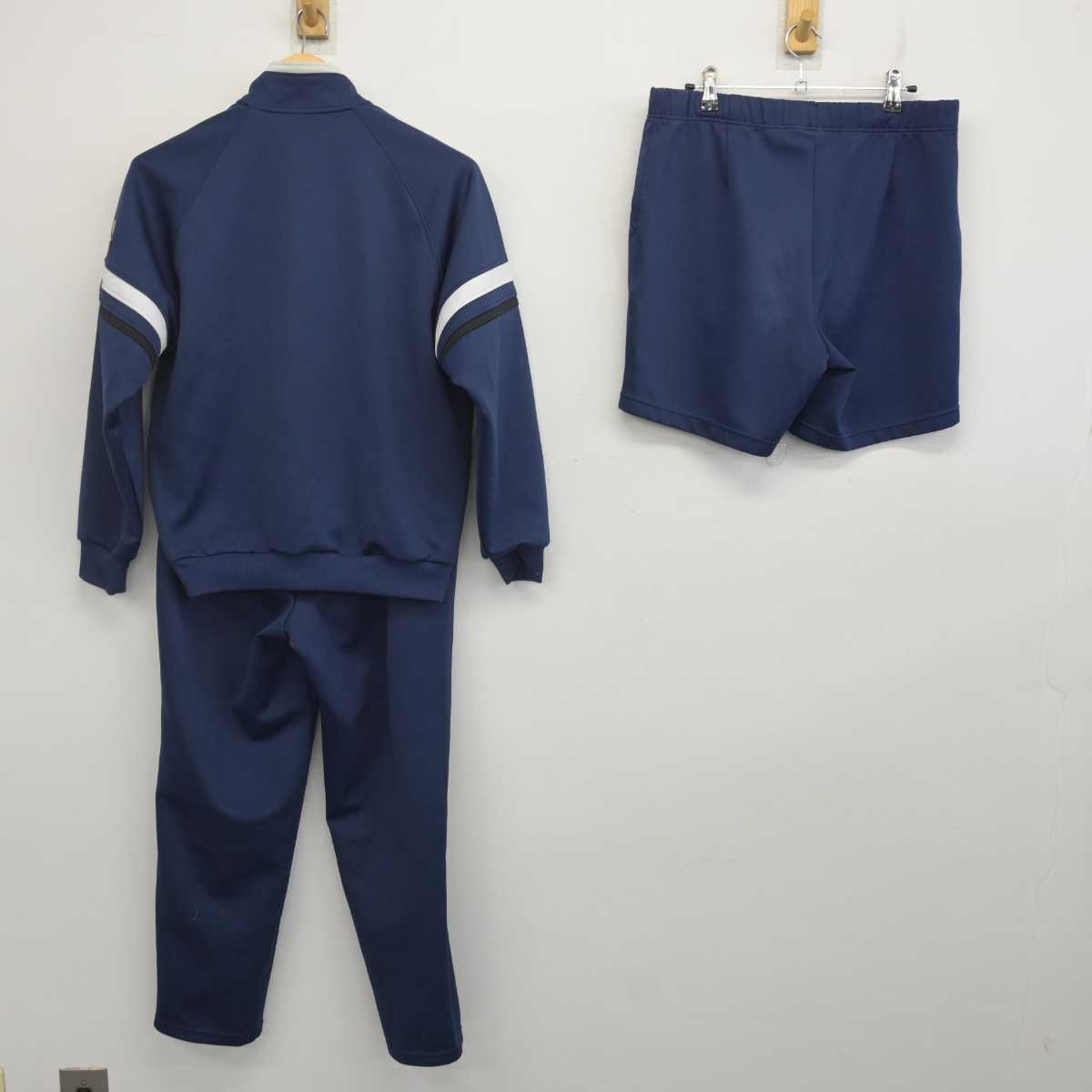 【中古】岐阜県 岐阜大学教育学部附属中学校 女子制服 3点 (ジャージ 上・ジャージ 下・体操服 下) sf071880