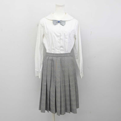 【中古】岐阜県 聖マリア女学院高等学校 女子制服 4点 (ブレザー・シャツ・スカート) sf071881