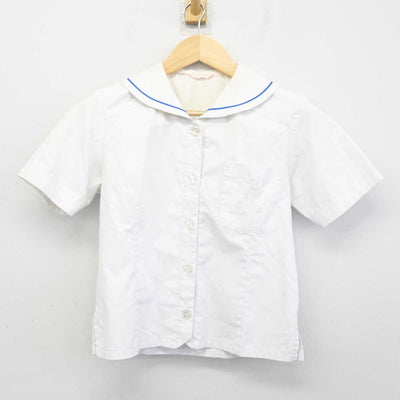 【中古】岐阜県 聖マリア女学院高等学校 女子制服 2点 (ニットベスト・ブラウス) sf071885