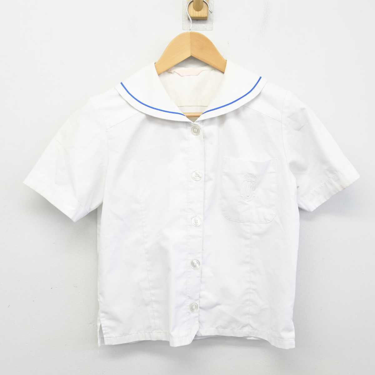 【中古】岐阜県 聖マリア女学院高等学校 女子制服 2点 (ブラウス) sf071887