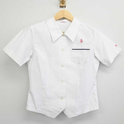 【中古】熊本県 熊本農業高等学校 女子制服 2点 (シャツ・スカート) sf071899