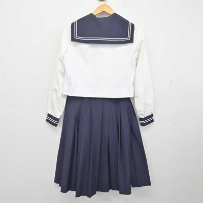 【中古】熊本県 出水南中学校 女子制服 2点 (セーラー服・スカート) sf071921