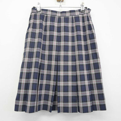 【中古】東京都 順天高等学校  女子制服 4点 (ニットベスト・シャツ・スカート) sf071926