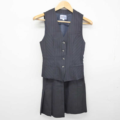 【中古】 信用金庫 女子制服 2点 (ベスト・スカート) sf071946