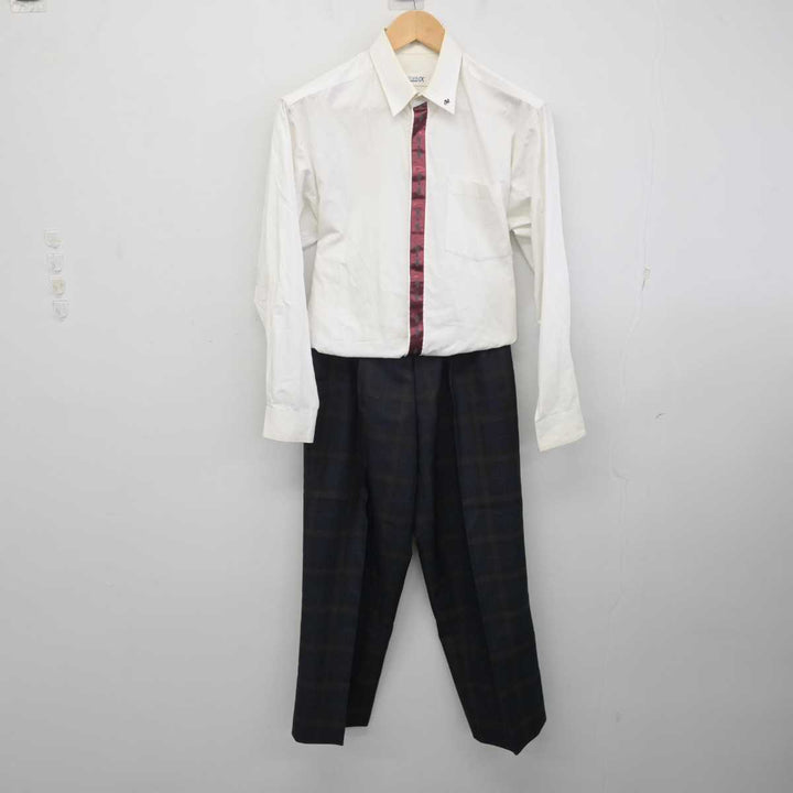 中古】大分県 鶴崎工業高等学校 男子制服 4点 (ブレザー・シャツ・ズボン) sf071971 | 中古制服通販パレイド