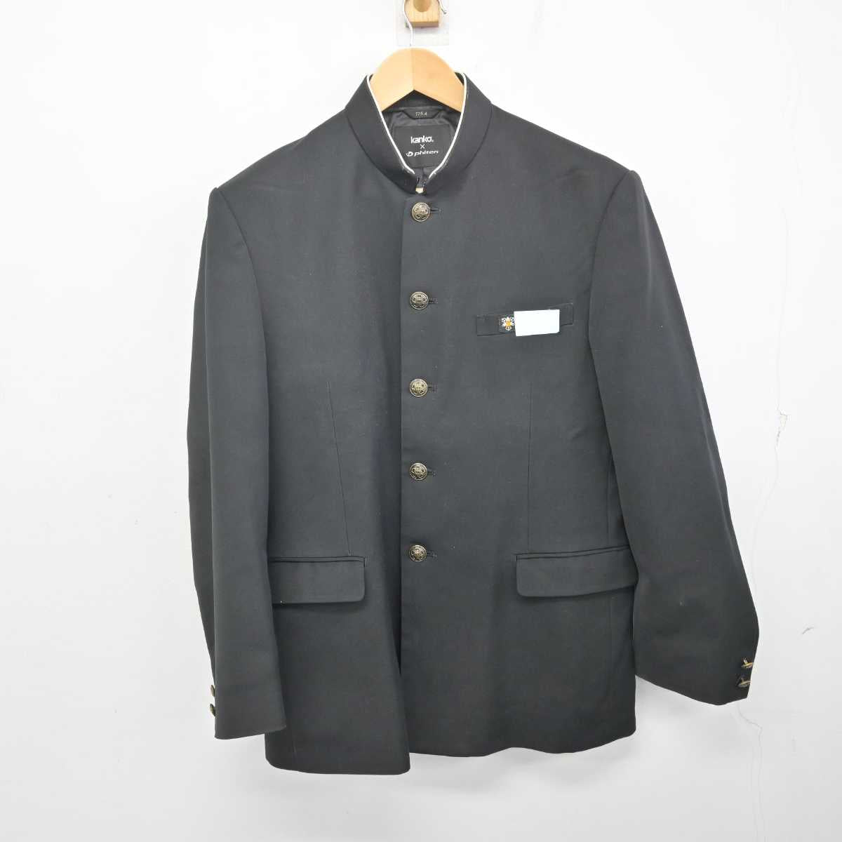 【中古】大分県 大東中学校 男子制服 2点 (学ラン・ズボン) sf071988