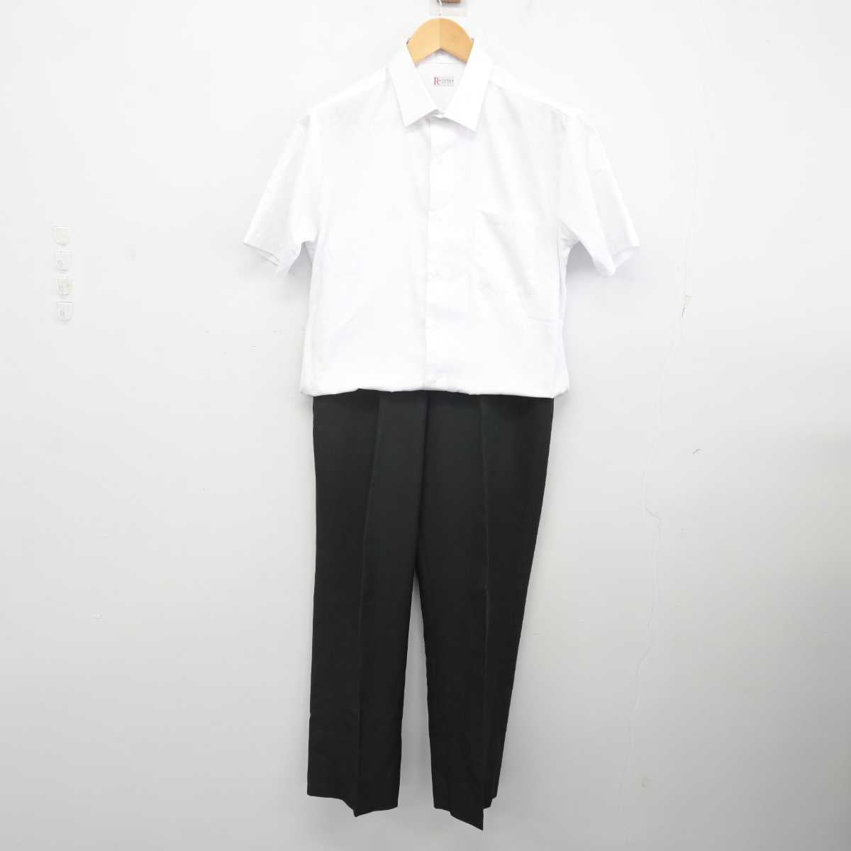 【中古】大分県 大東中学校 男子制服 2点 (シャツ・ズボン) sf071990