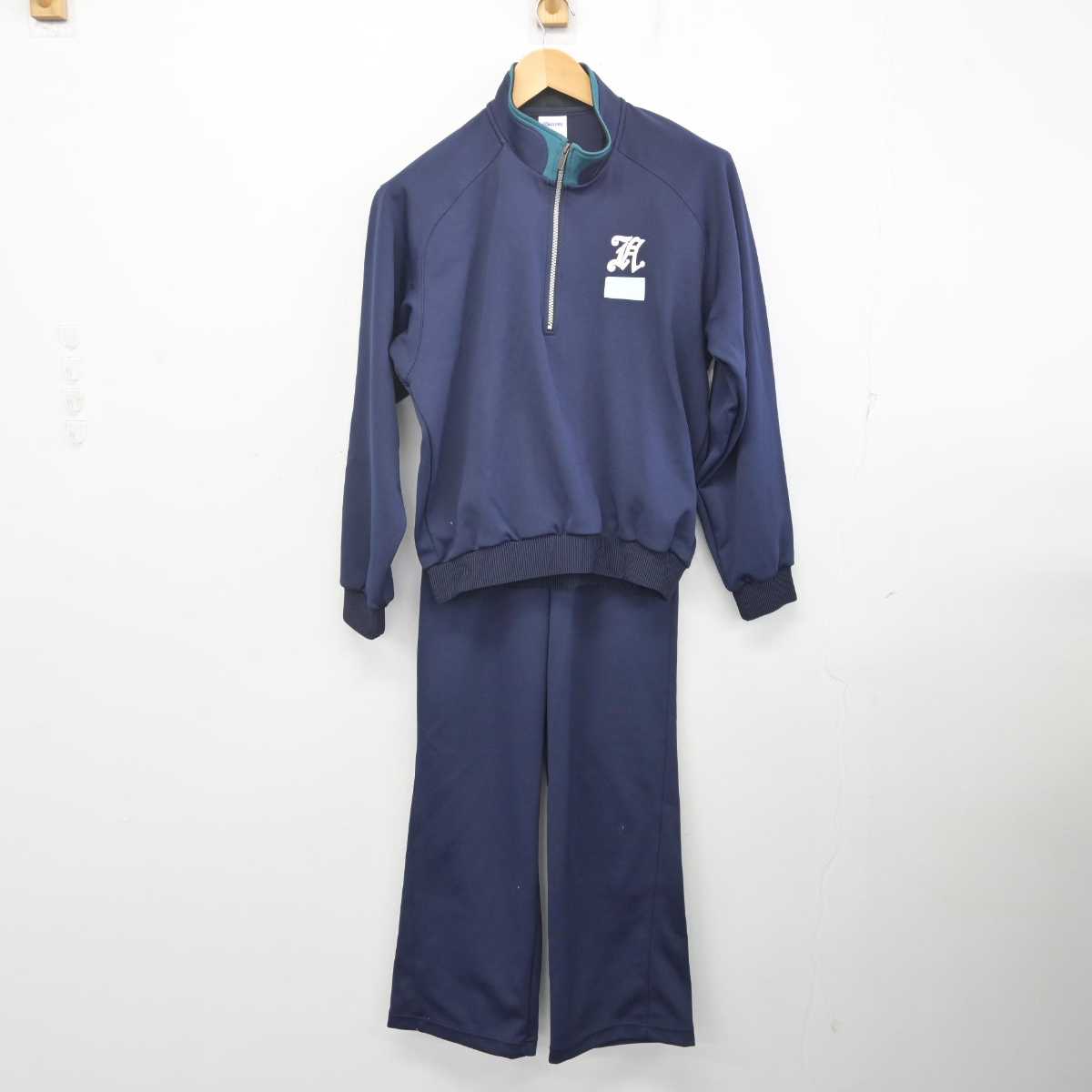 【中古】福岡県 中村学園女子中学・高等学校 女子制服 3点 (ジャージ 上・体操服 上・ジャージ 下) sf072008