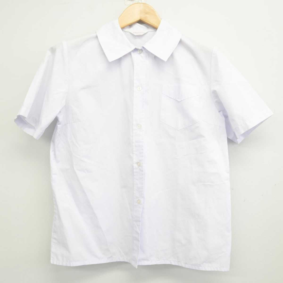 【中古】神奈川県 江陽中学校 女子制服 2点 (シャツ・スカート) sf072038