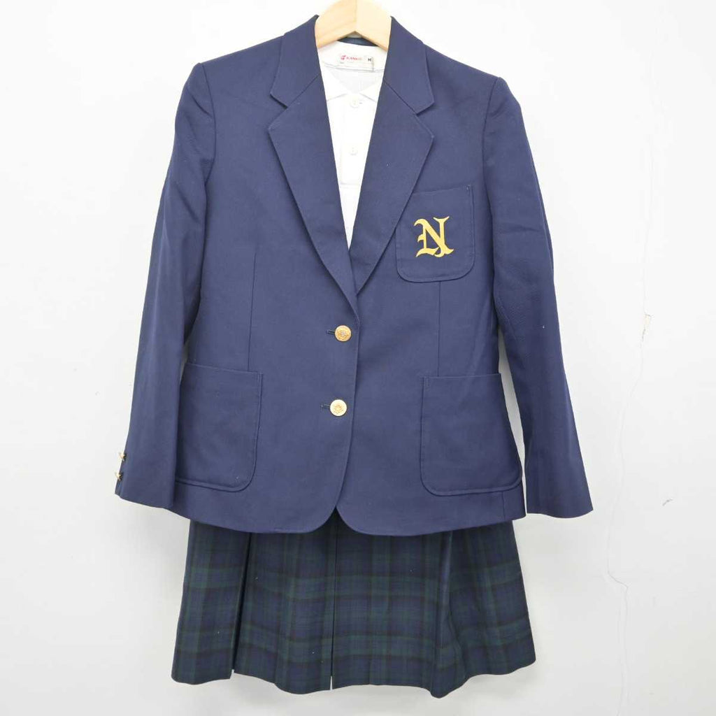 中古】京都府 西城陽中学校 女子制服 3点 (ブレザー・シャツ・スカート) sf072050 | 中古制服通販パレイド