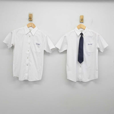 【中古】京都府 城陽高等学校 女子制服 3点 (シャツ) sf072059